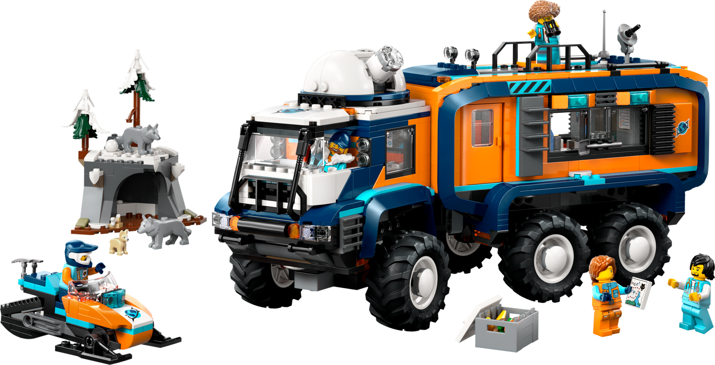 LEGO 60471 Grande camion artico con laboratorio