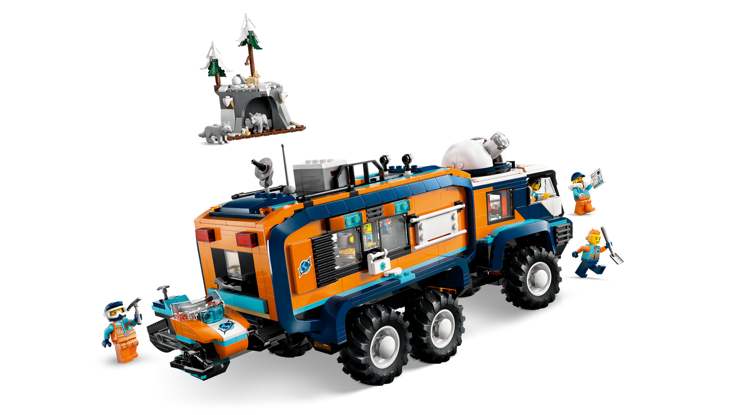 LEGO 60471 Grande camion artico con laboratorio
