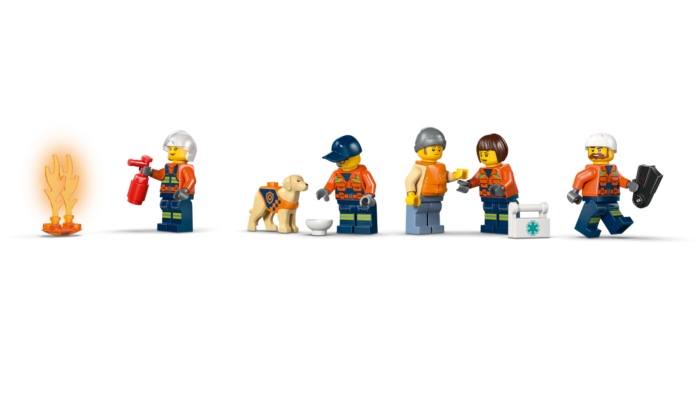 LEGO 60504 Motoscafo di soccorso ed elicottero della Guardia Costiera