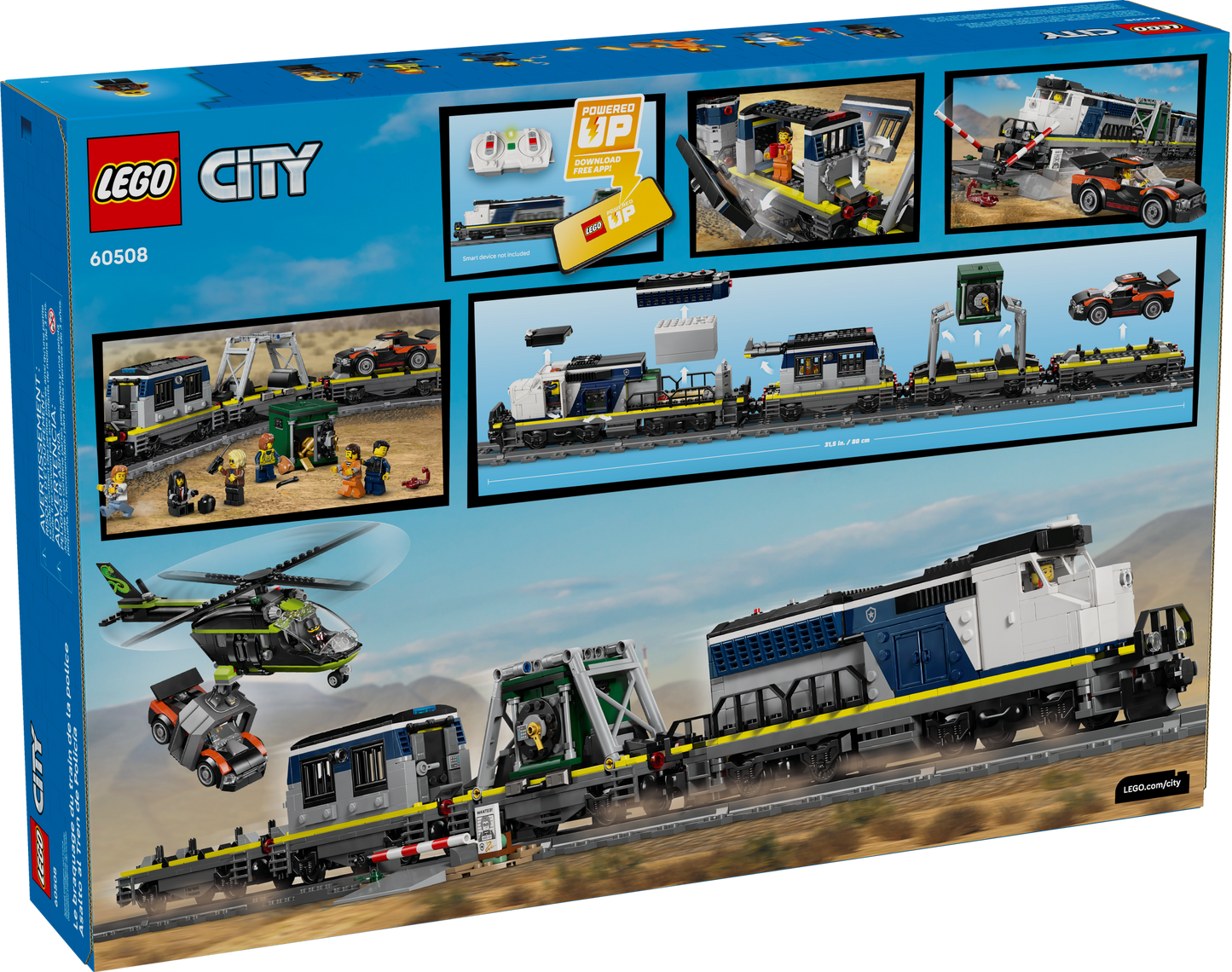 LEGO 60508 Rapina al treno della polizia