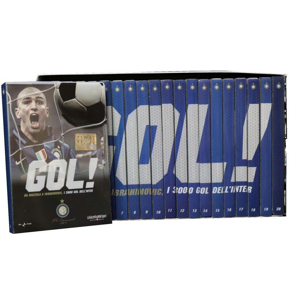 EBOND Gol! - da Mazzola a Ibrahimovic - I 3000 gol dell'Inter - Collezione completa 20 DVD