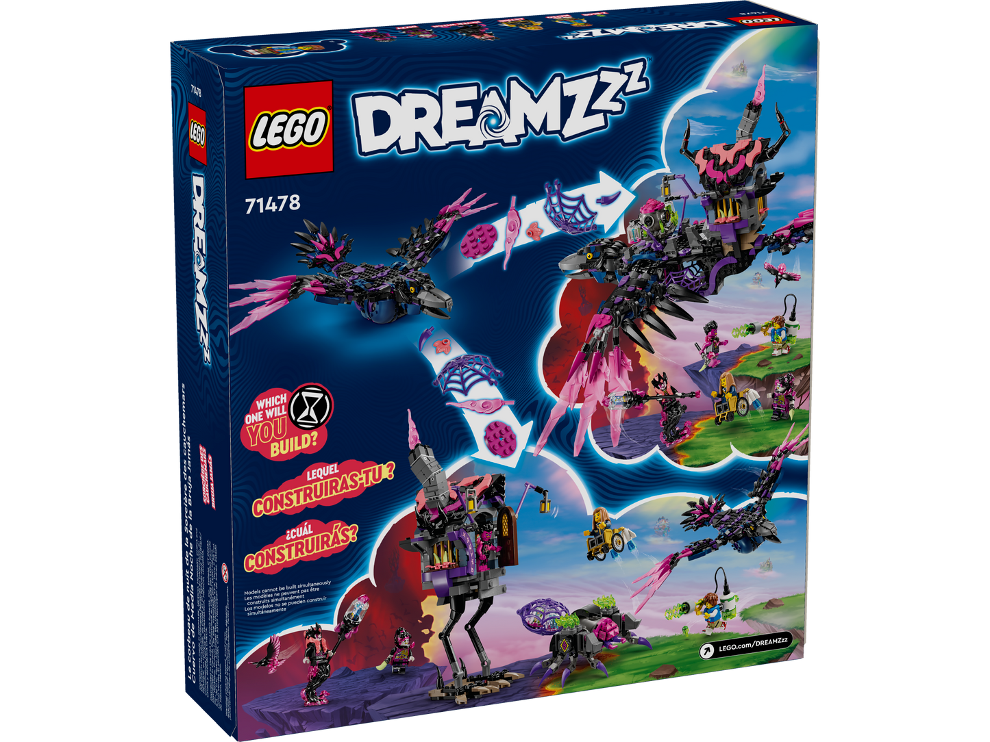 LEGO 71478 Il corvo di mezzanotte della Mai-Strega