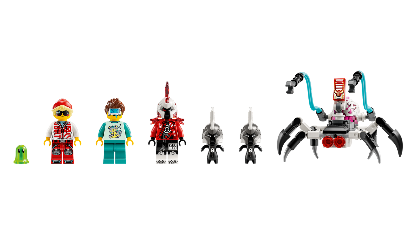 LEGO 71497 Mech tigre di Cooper e Bolide di Zero