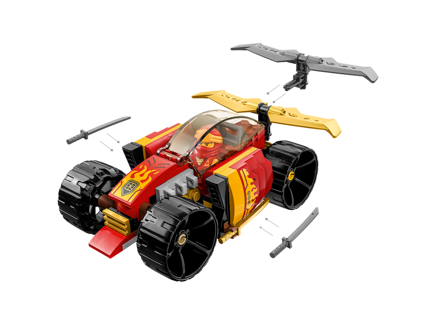 LEGO 71780 Auto da corsa Ninja di Kai - EVOLUTION