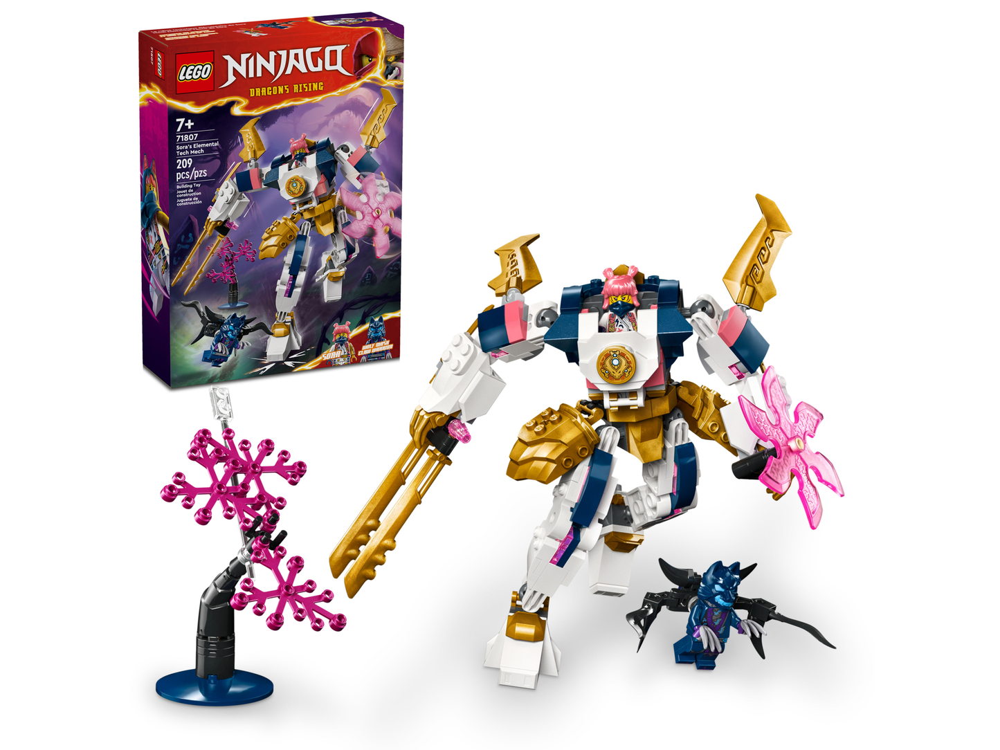 LEGO 71807 Mech elemento Tech di Sora