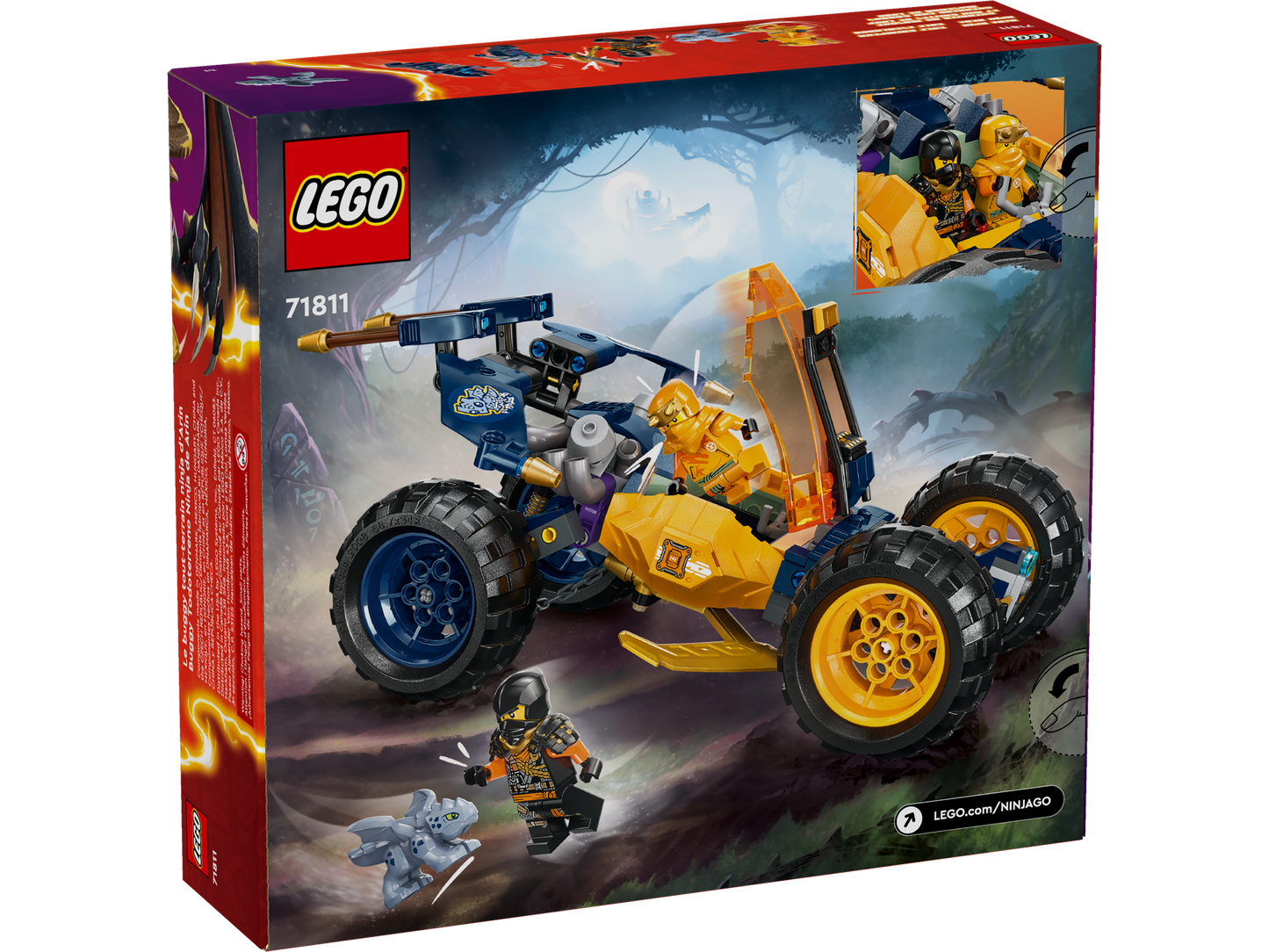 LEGO 71811 Buggy fuoristrada ninja di Arin