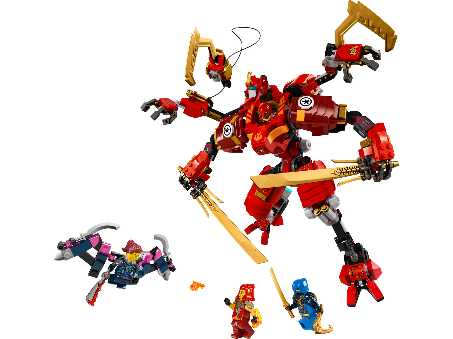LEGO 71812 Climber Mech ninja di Kai