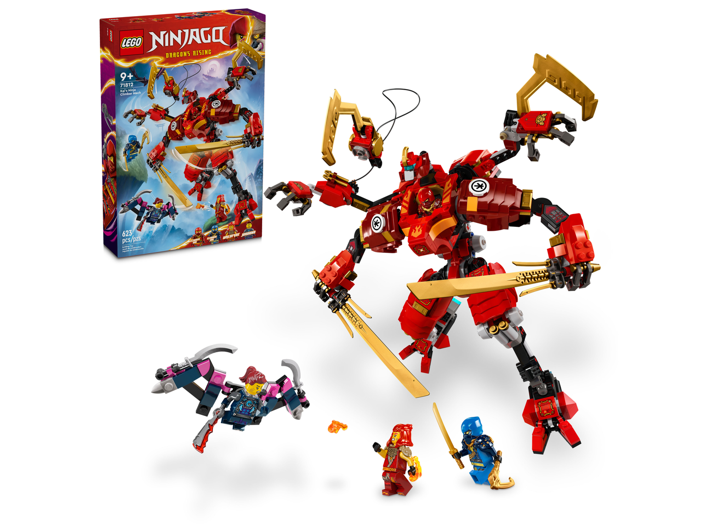 LEGO 71812 Climber Mech ninja di Kai