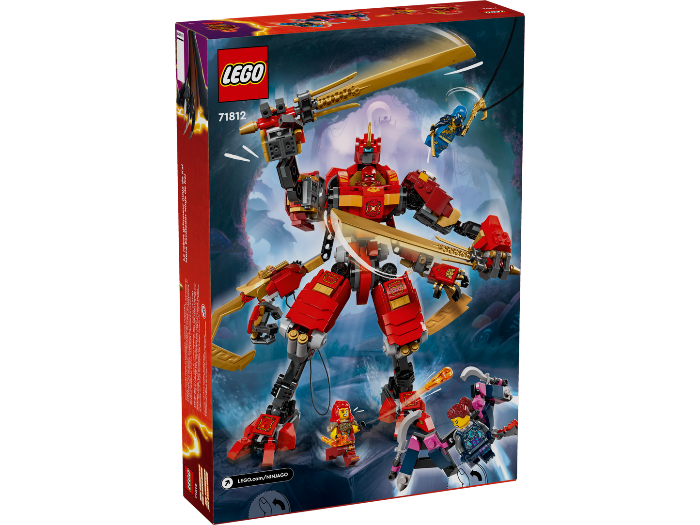 LEGO 71812 Climber Mech ninja di Kai