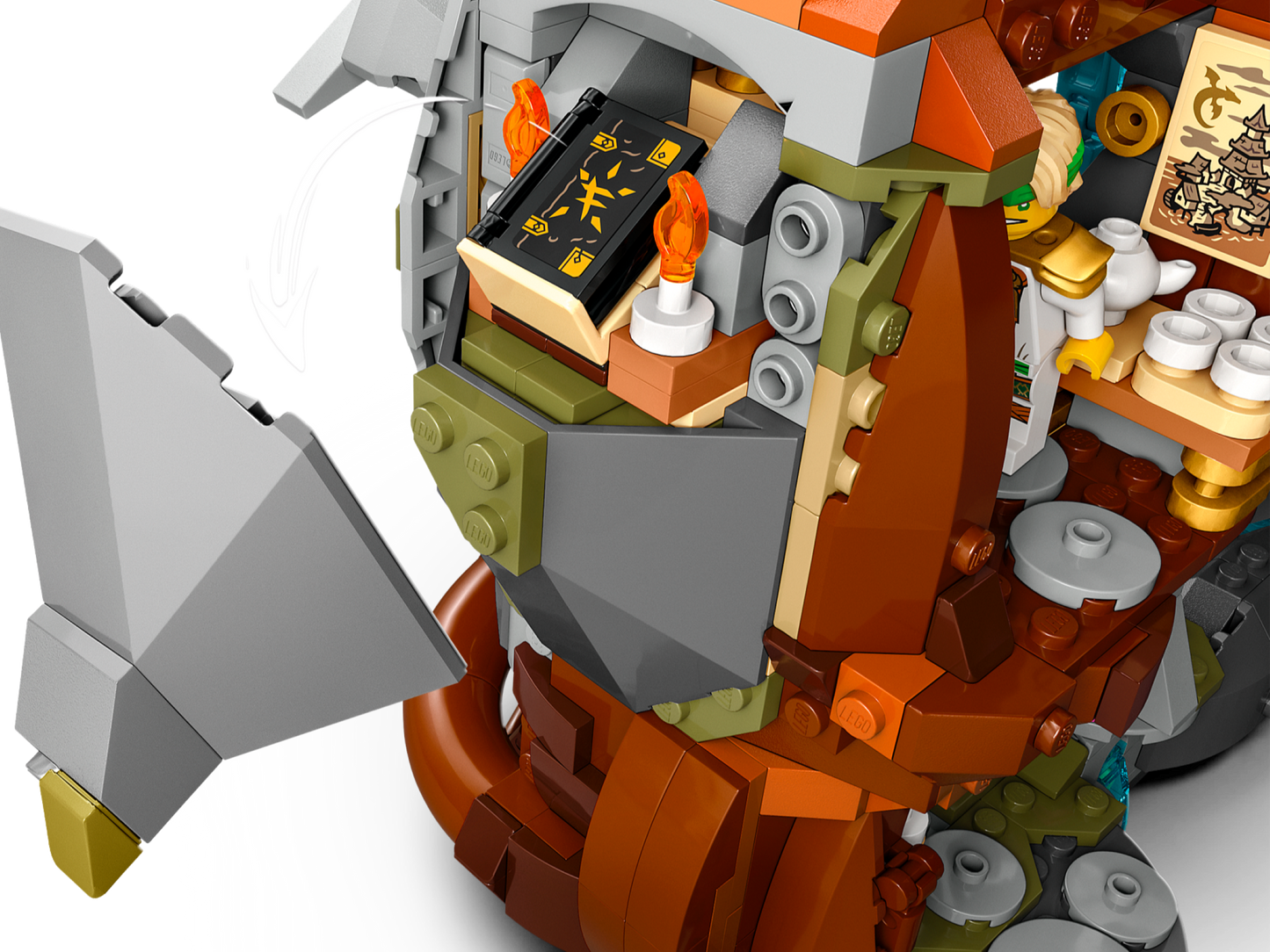 LEGO 71819 Santuario della pietra del drago