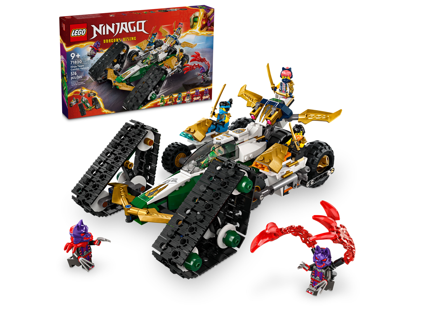 LEGO 71820 Cingolato del Team Ninja