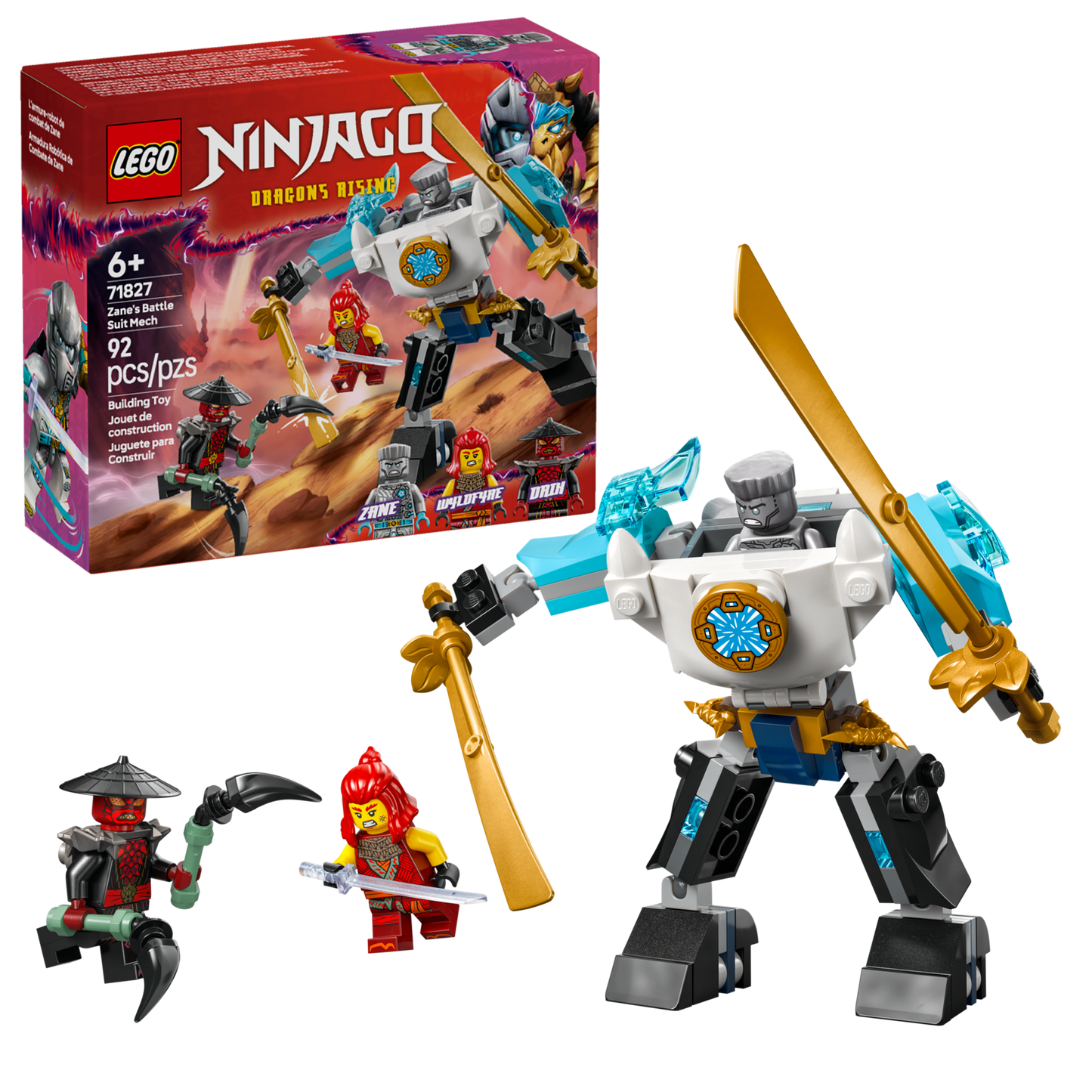LEGO 71827 Mech da battaglia di Zane