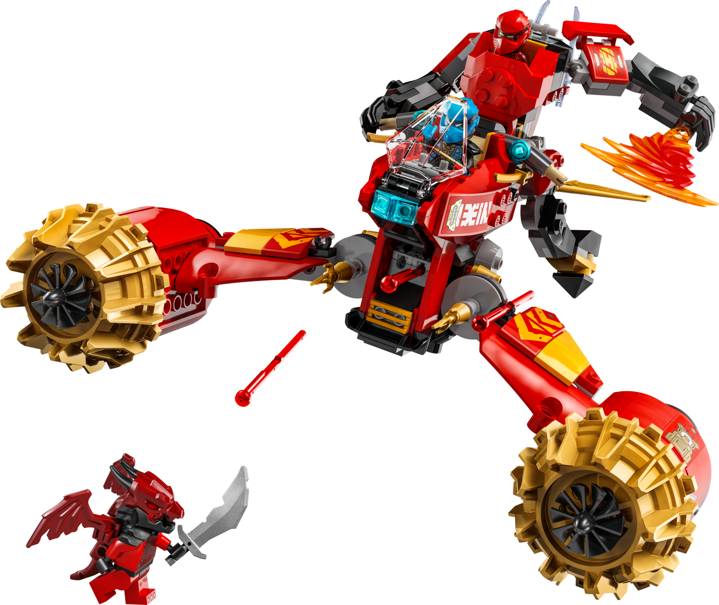 LEGO 71830 Mech Storm Rider di Kai