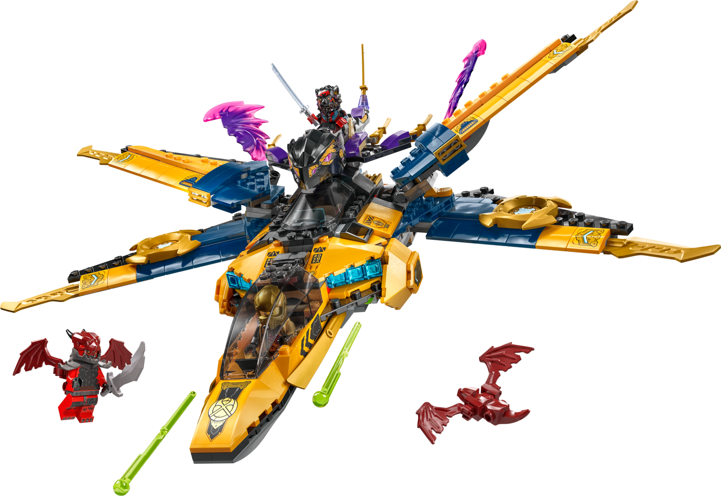 LEGO 71833 Jet Super Storm di Ras e Arin