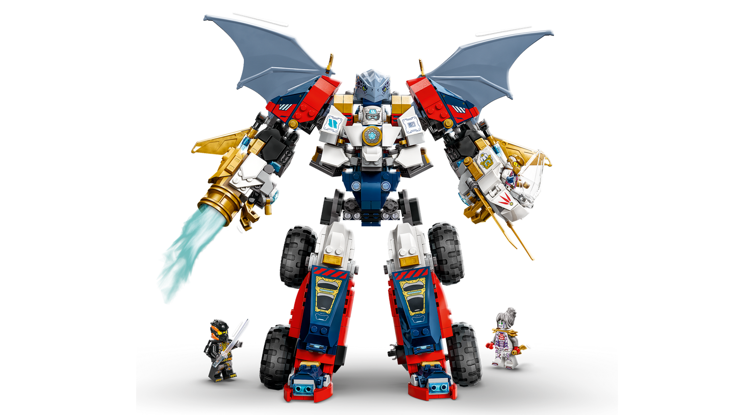 LEGO 71834 Mech Ultra Combinatore di Zane