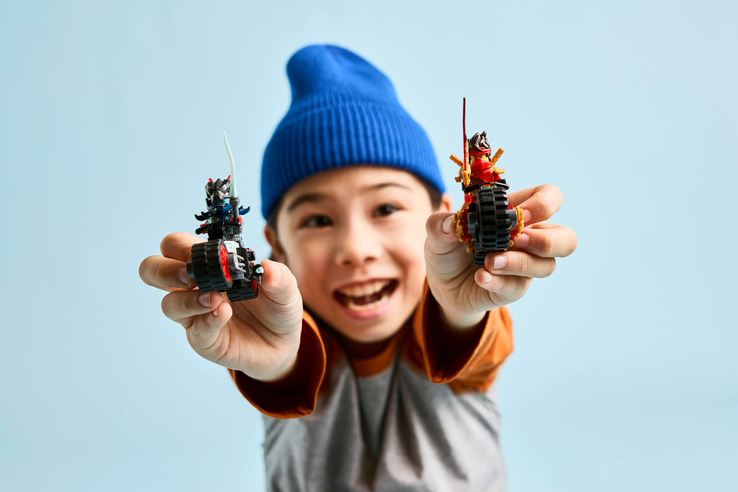 LEGO 71838 Gara di velocita sulla moto di Kai