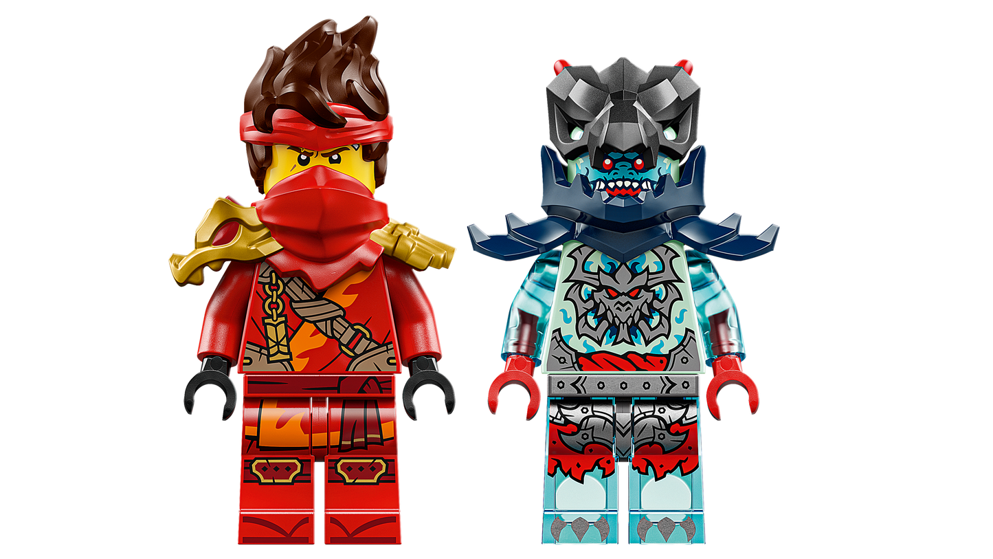 LEGO 71838 Gara di velocita sulla moto di Kai