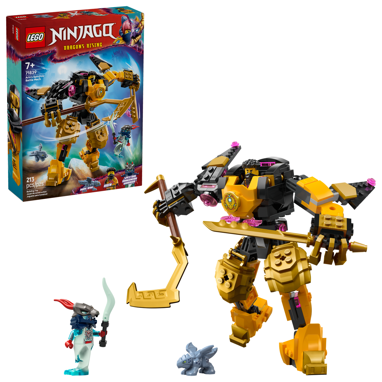 LEGO 71839 Battle Mech Spinjitzu di Arin