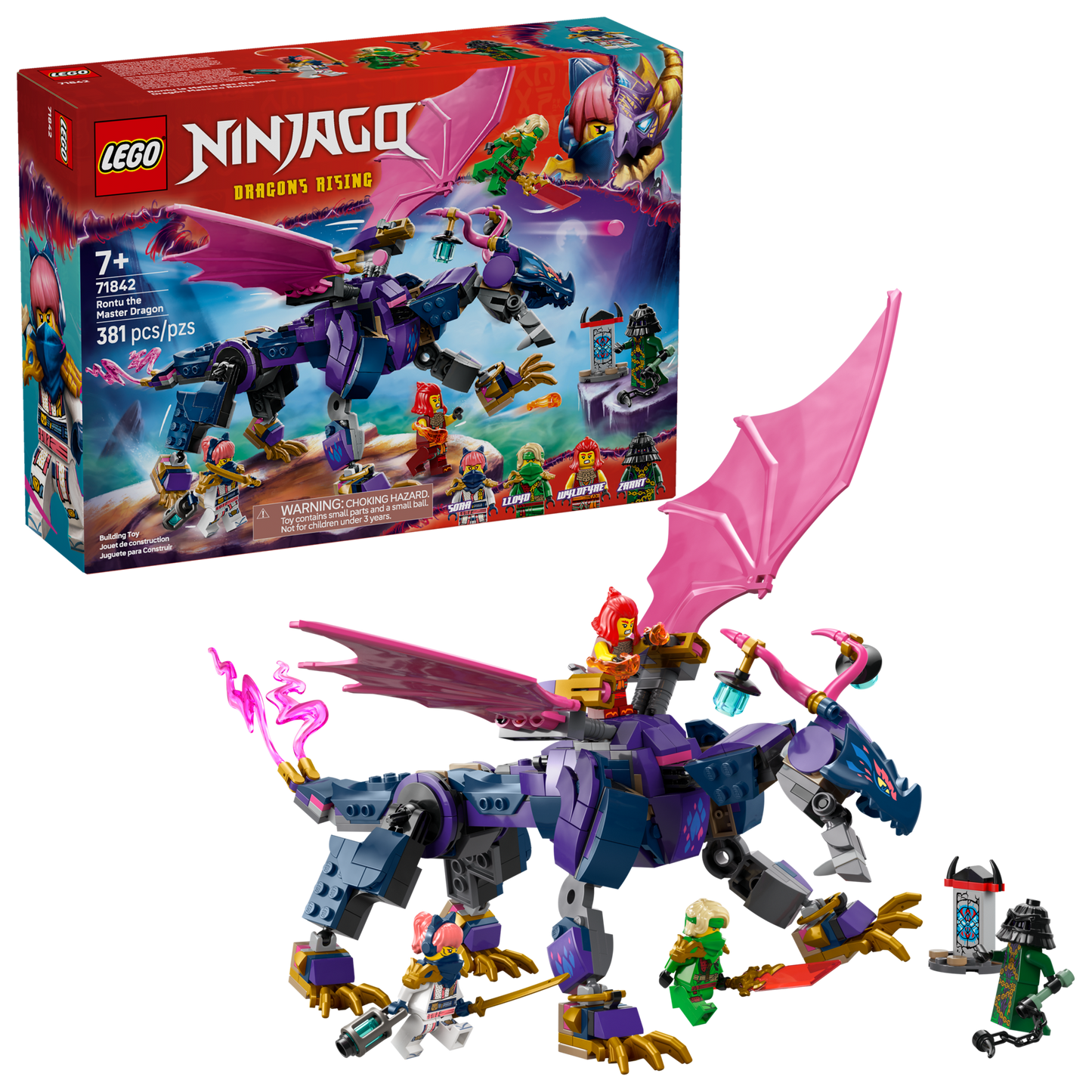 LEGO 71842 Rontu, il Drago Maestro