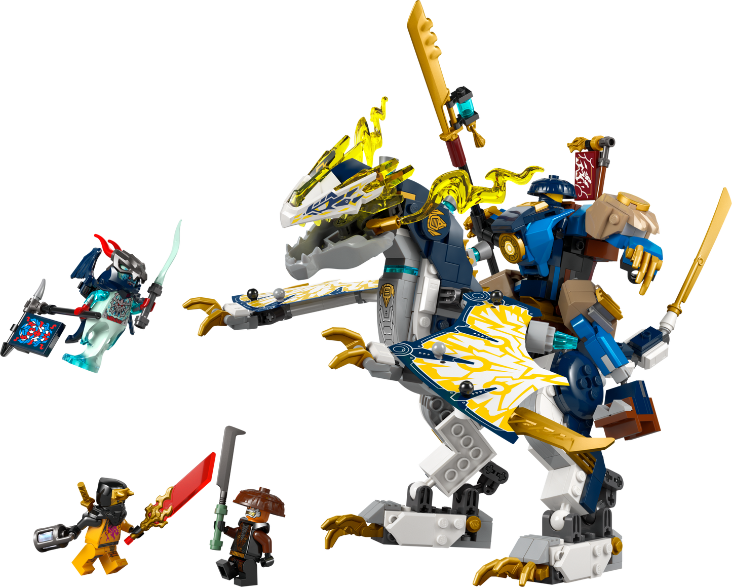 LEGO 71843 Mech cavalca-drago di Rogue
