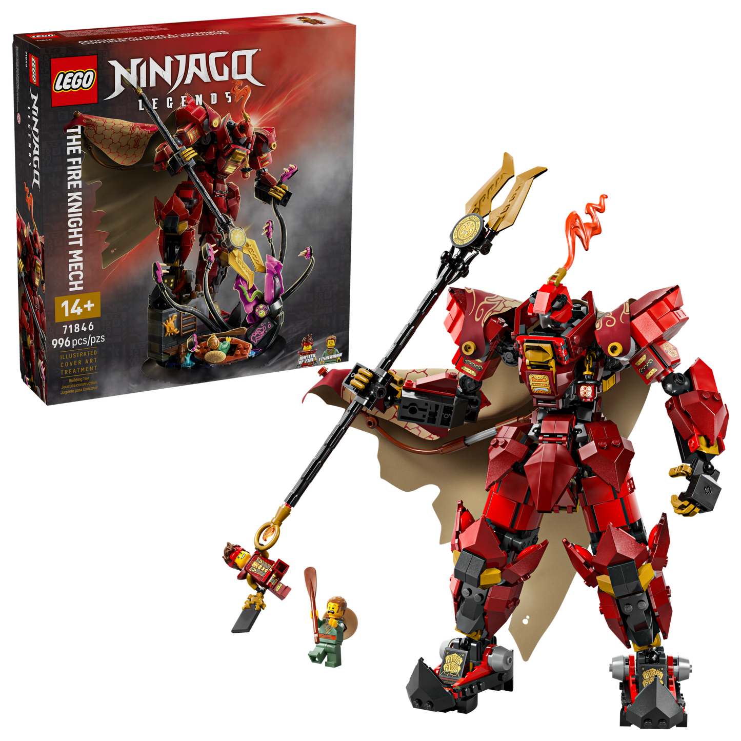 LEGO 71846 Mech Cavaliere del Fuoco