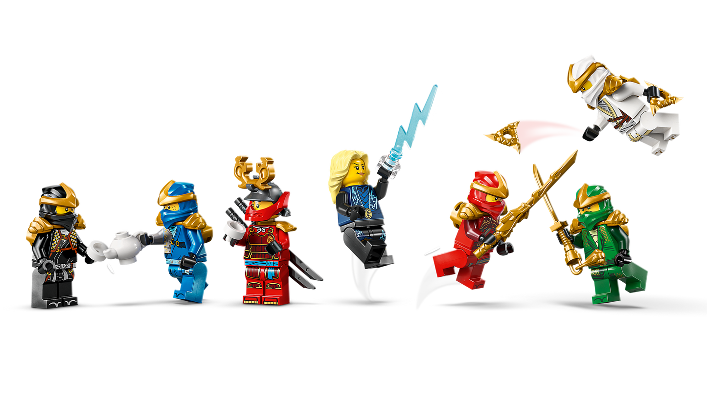 LEGO 71866 Display personaggi Ninja – 15° anniversario