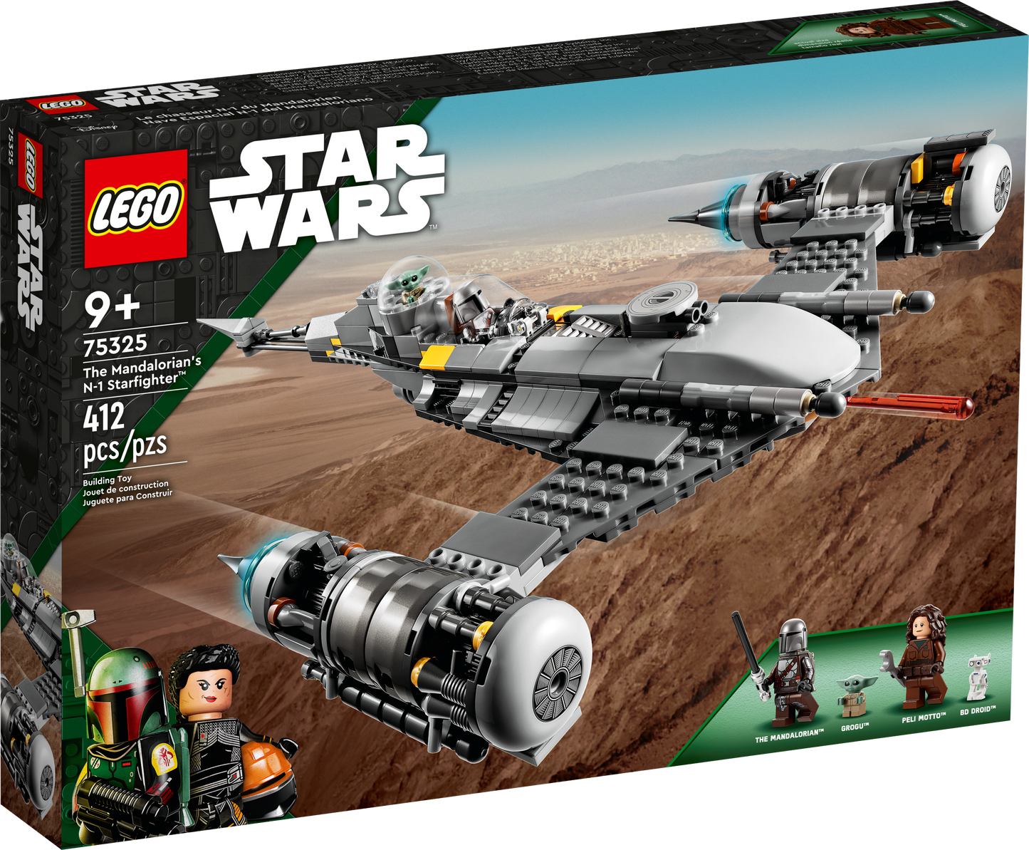 LEGO 75325 Starfighter™ N-1 del Mandaloriano