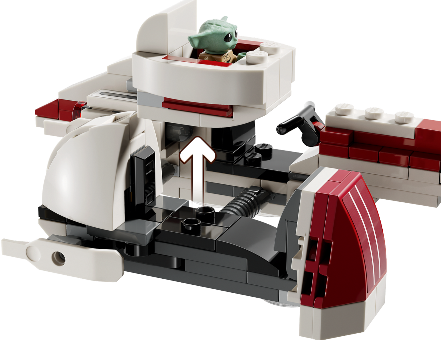 LEGO 75378 La fuga del BARC Speeder™