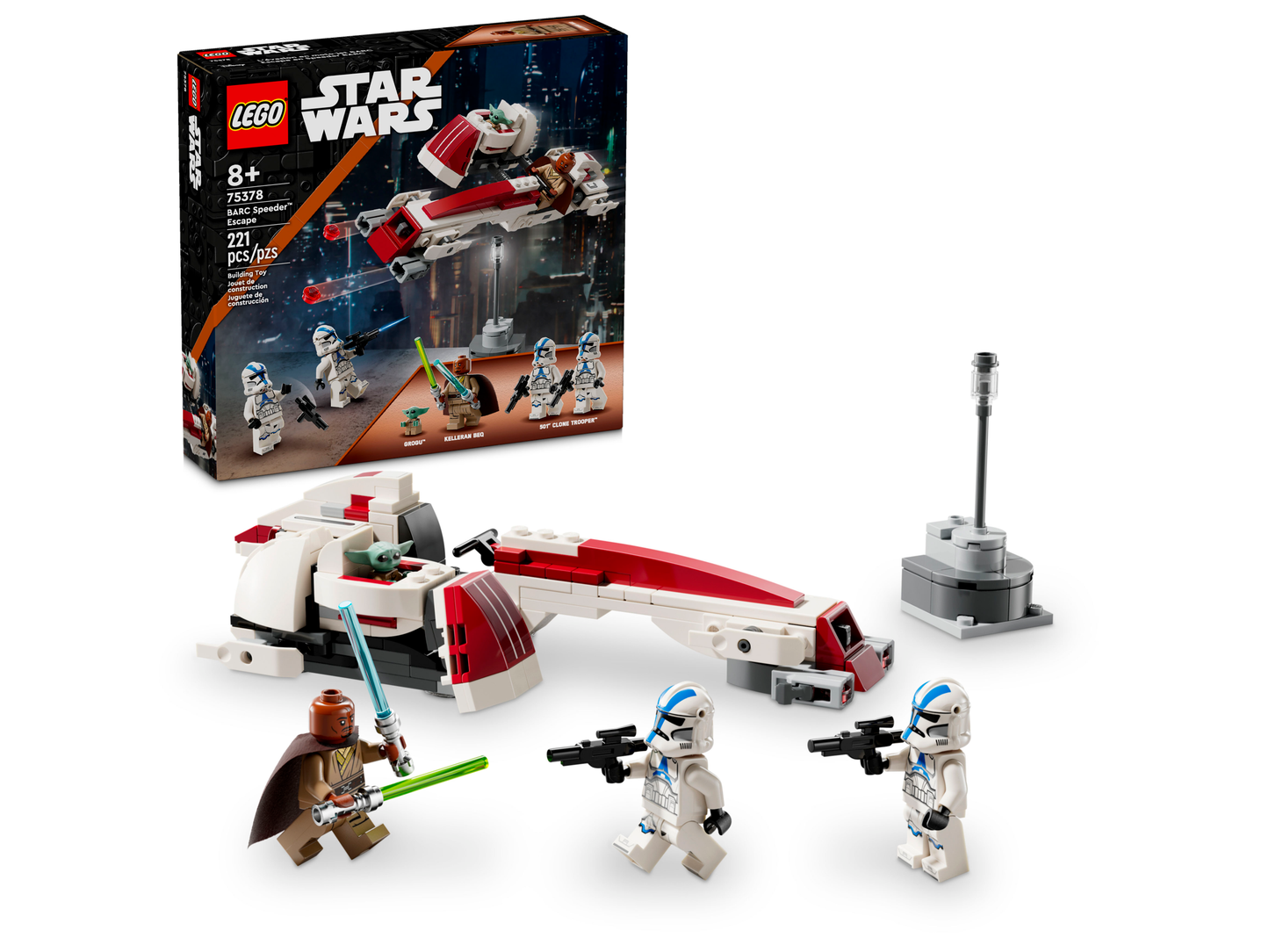 LEGO 75378 La fuga del BARC Speeder™