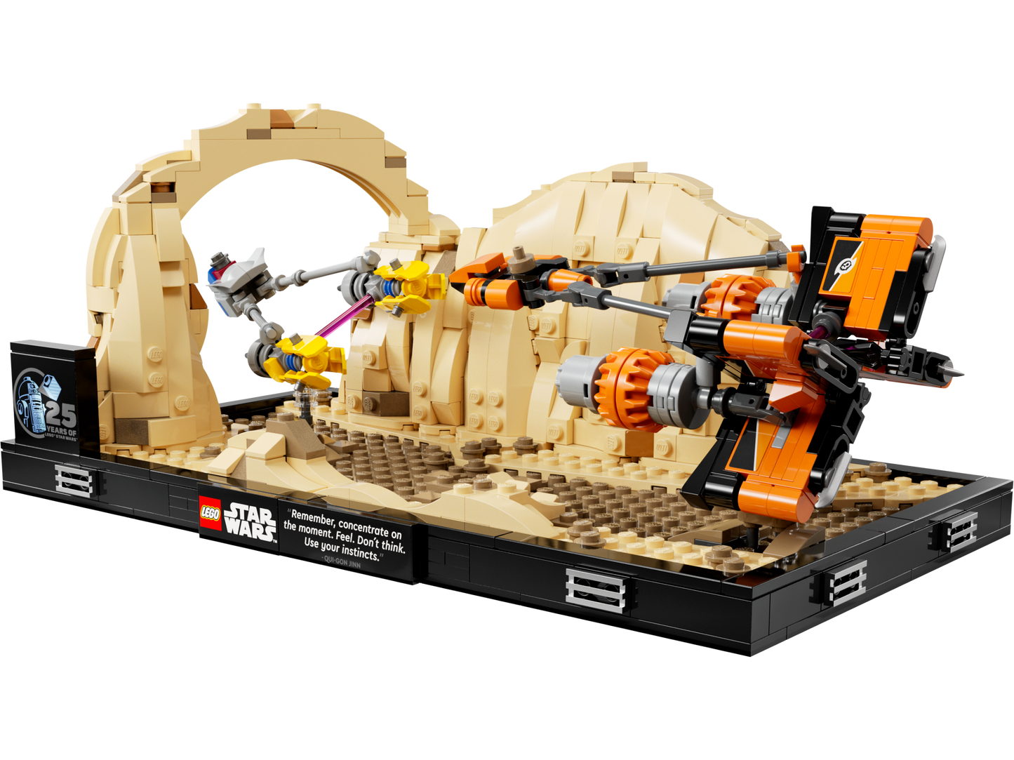 LEGO 75380 Diorama Gara degli sgusci su Mos Espa