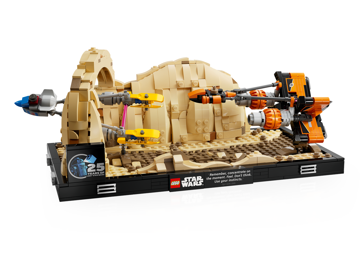 LEGO 75380 Diorama Gara degli sgusci su Mos Espa