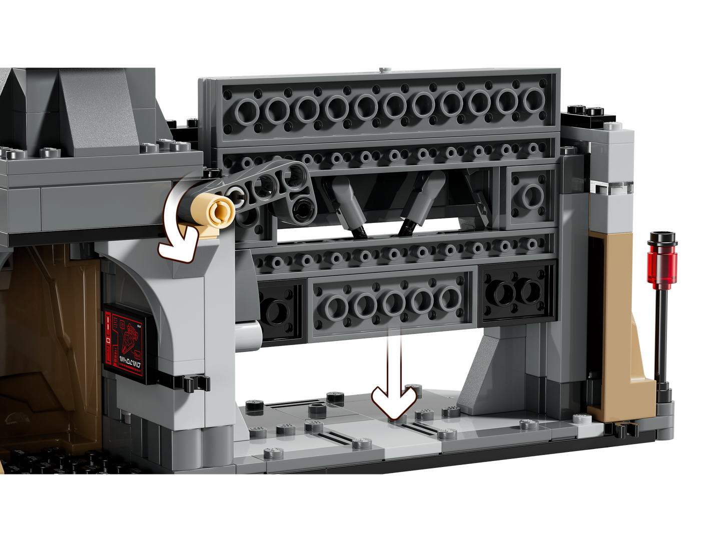 LEGO 75386 Battaglia tra Paz Vizsla™ e Moff Gideon™