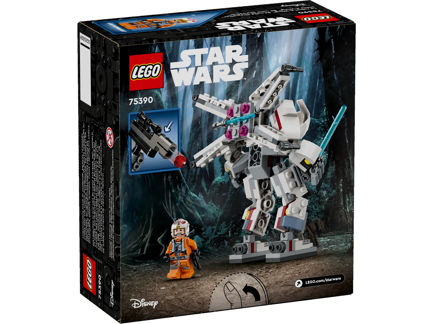 LEGO 75390 Mech X-Wing™di Luke Skywalker™
