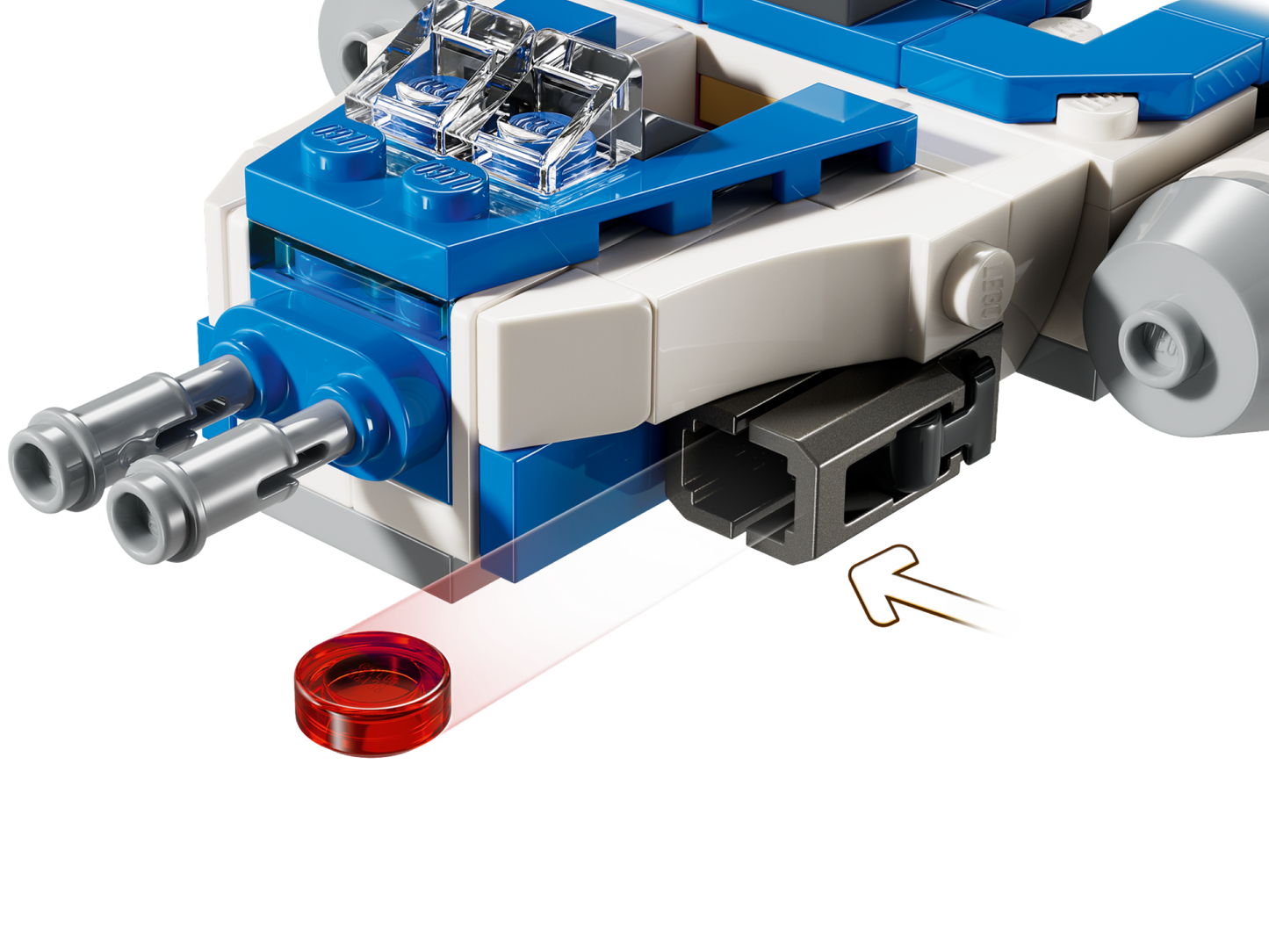 LEGO 75391 Microfighter Y-Wing™ di Captain Rex™