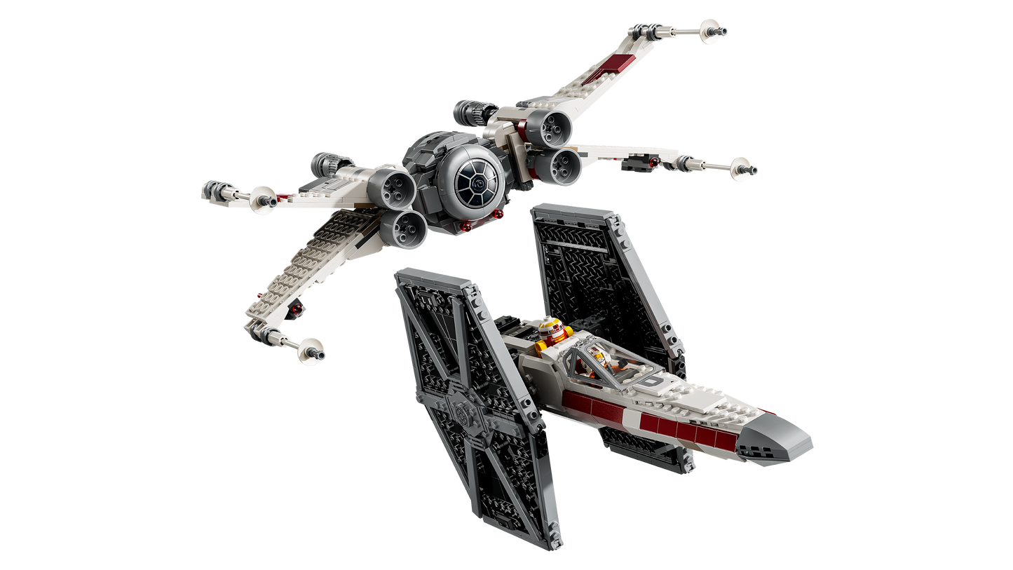 LEGO 75393 Mash-up TIE Fighter e X-Wing