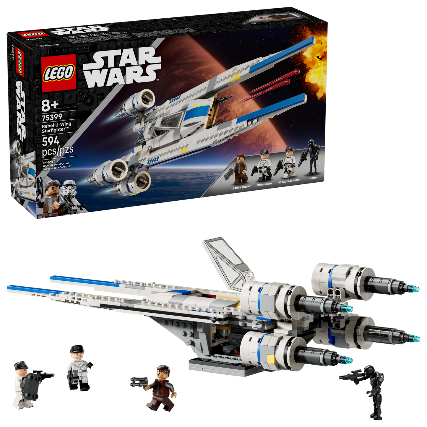 LEGO 75399 U-Wing Starfighter™ ribelle