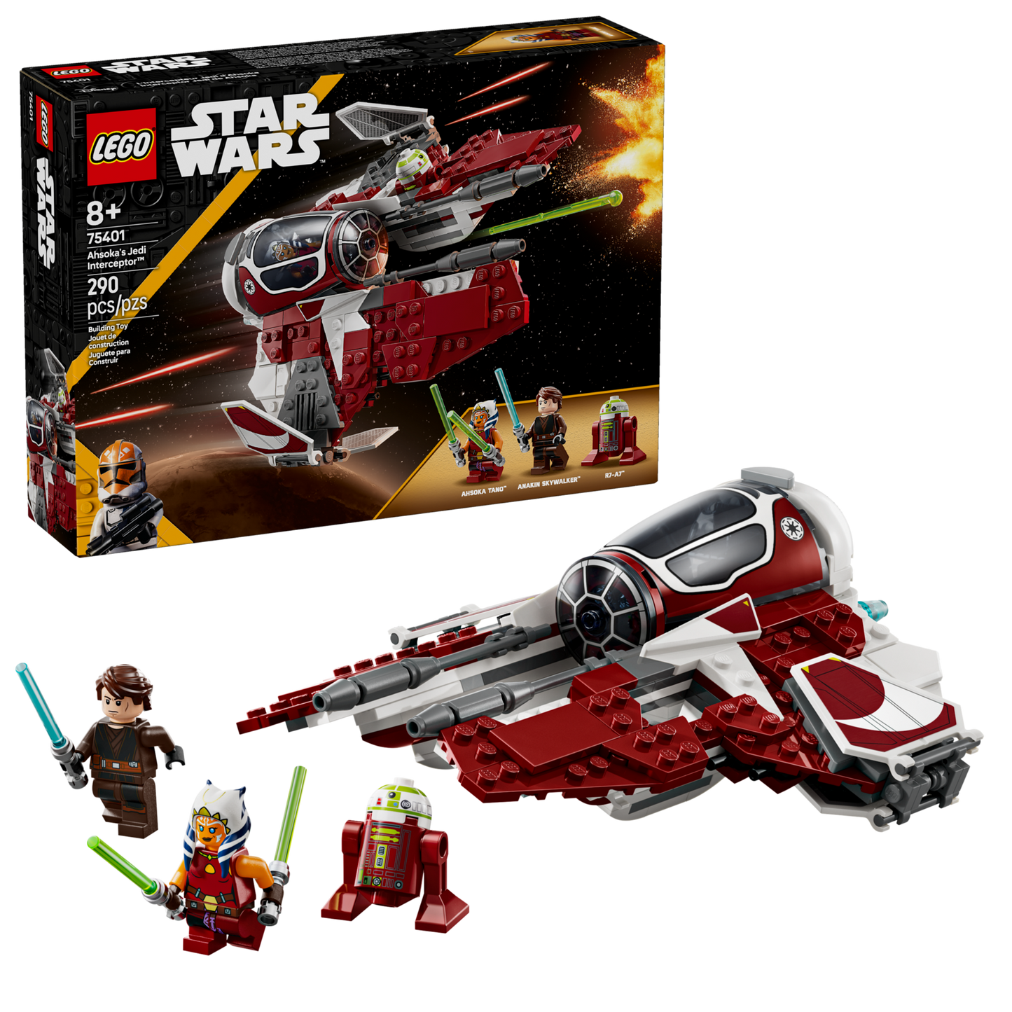 LEGO 75401 Jedi Interceptor™ di Ahsoka