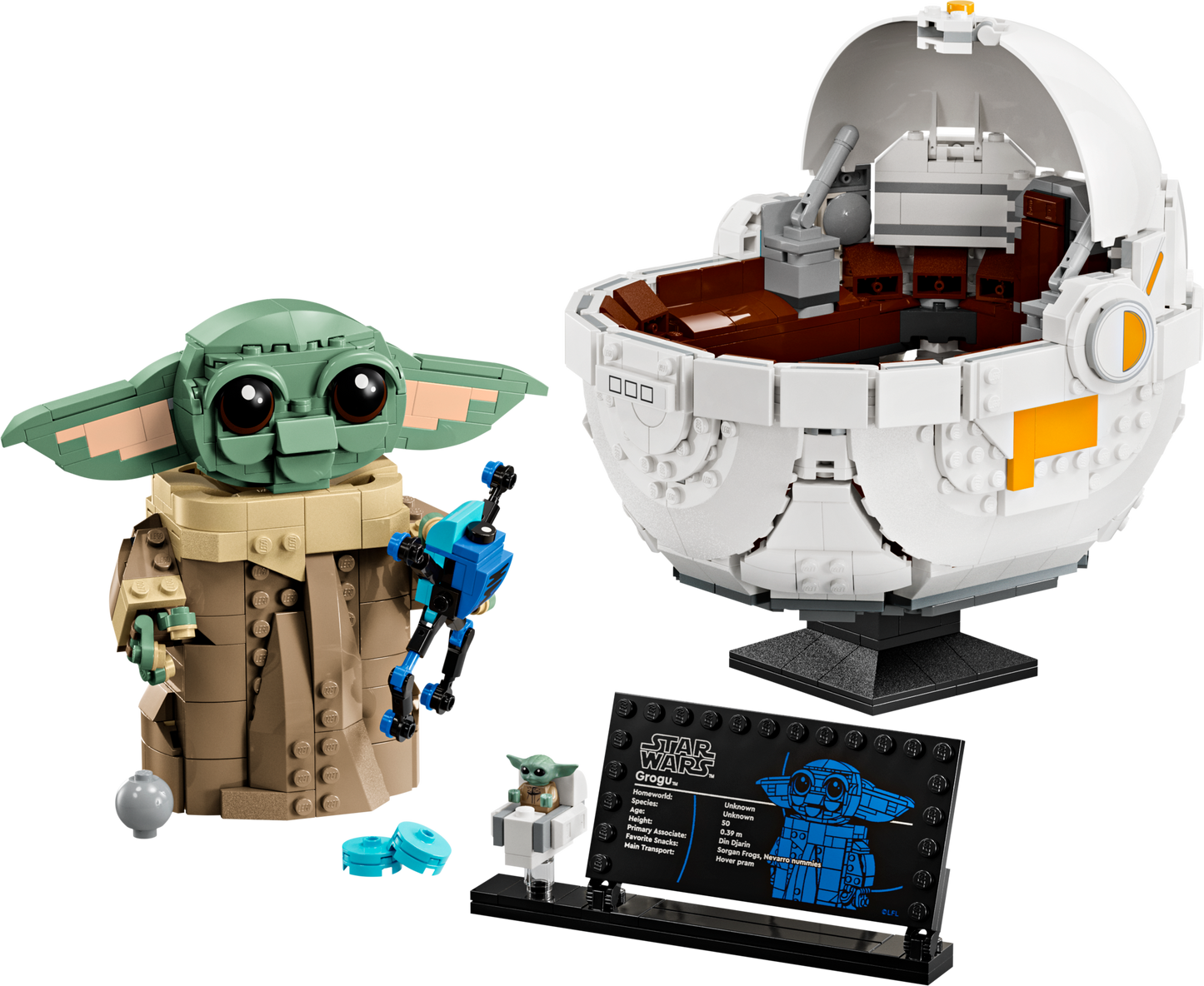 LEGO 75403 Grogu™ e carrozzina