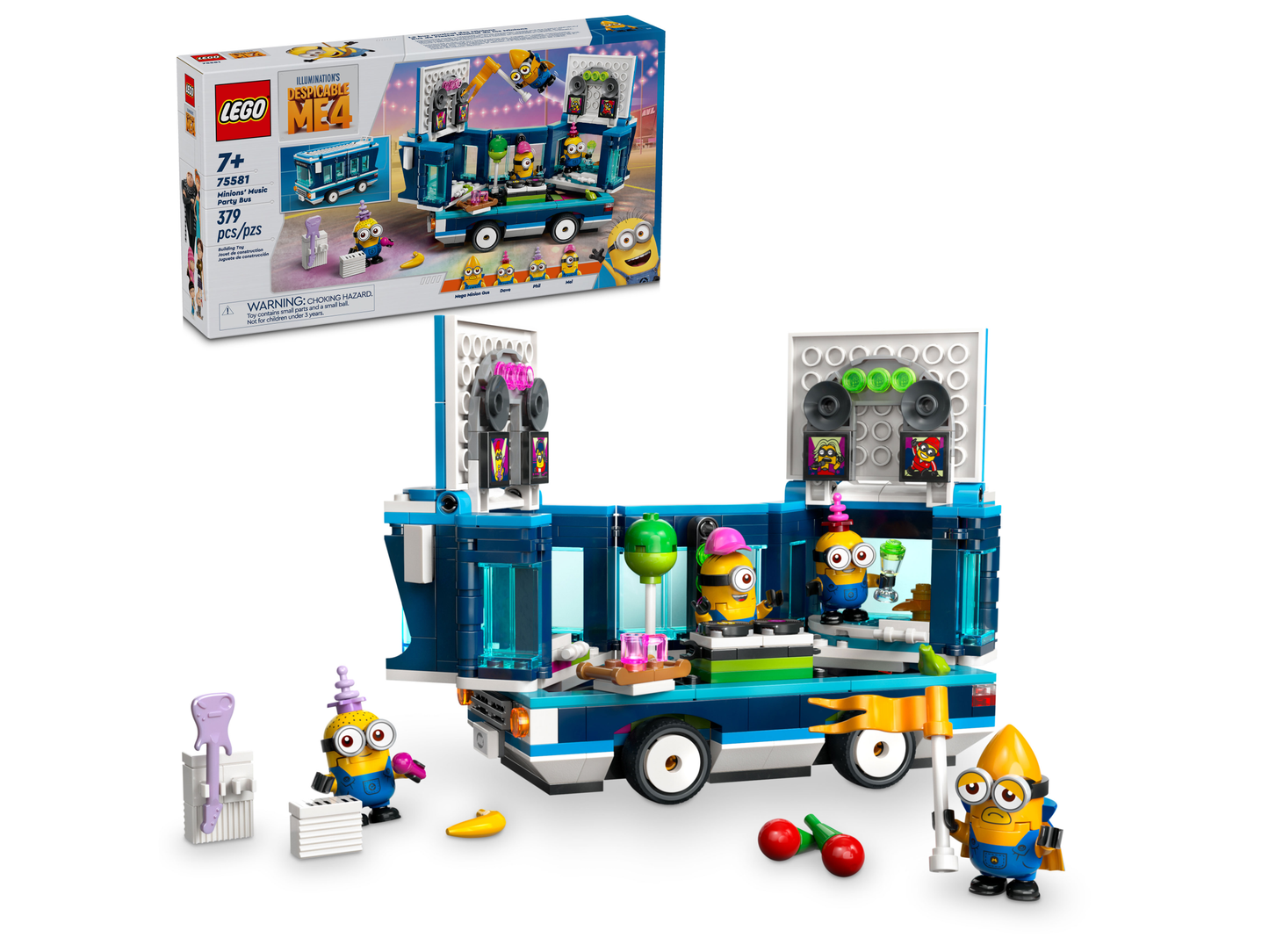 LEGO 75581 Il Party Bus musicale dei Minions