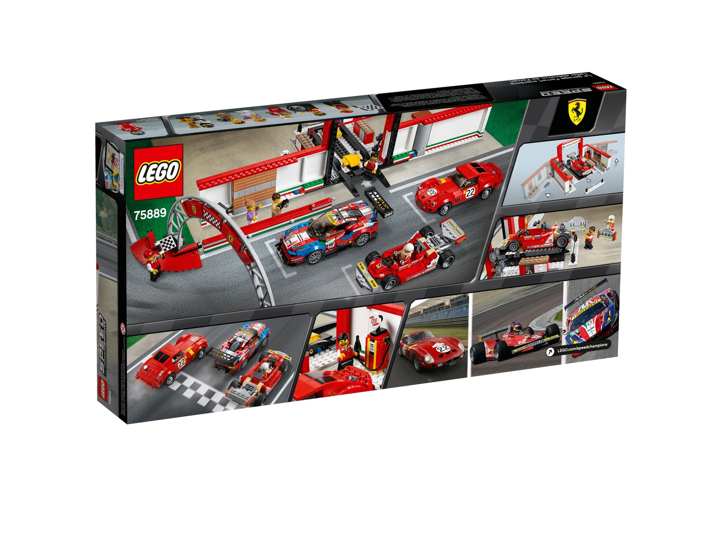 LEGO 75889 Speed Champions Garage Ferrari