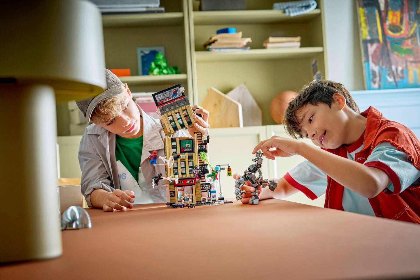 LEGO 76342 Spider-Man vs. Mysterio: il Daily Bugle