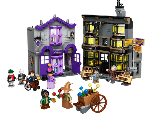 LEGO 76439 Olivander e Madama McClan: Abiti per tutte le occasioni