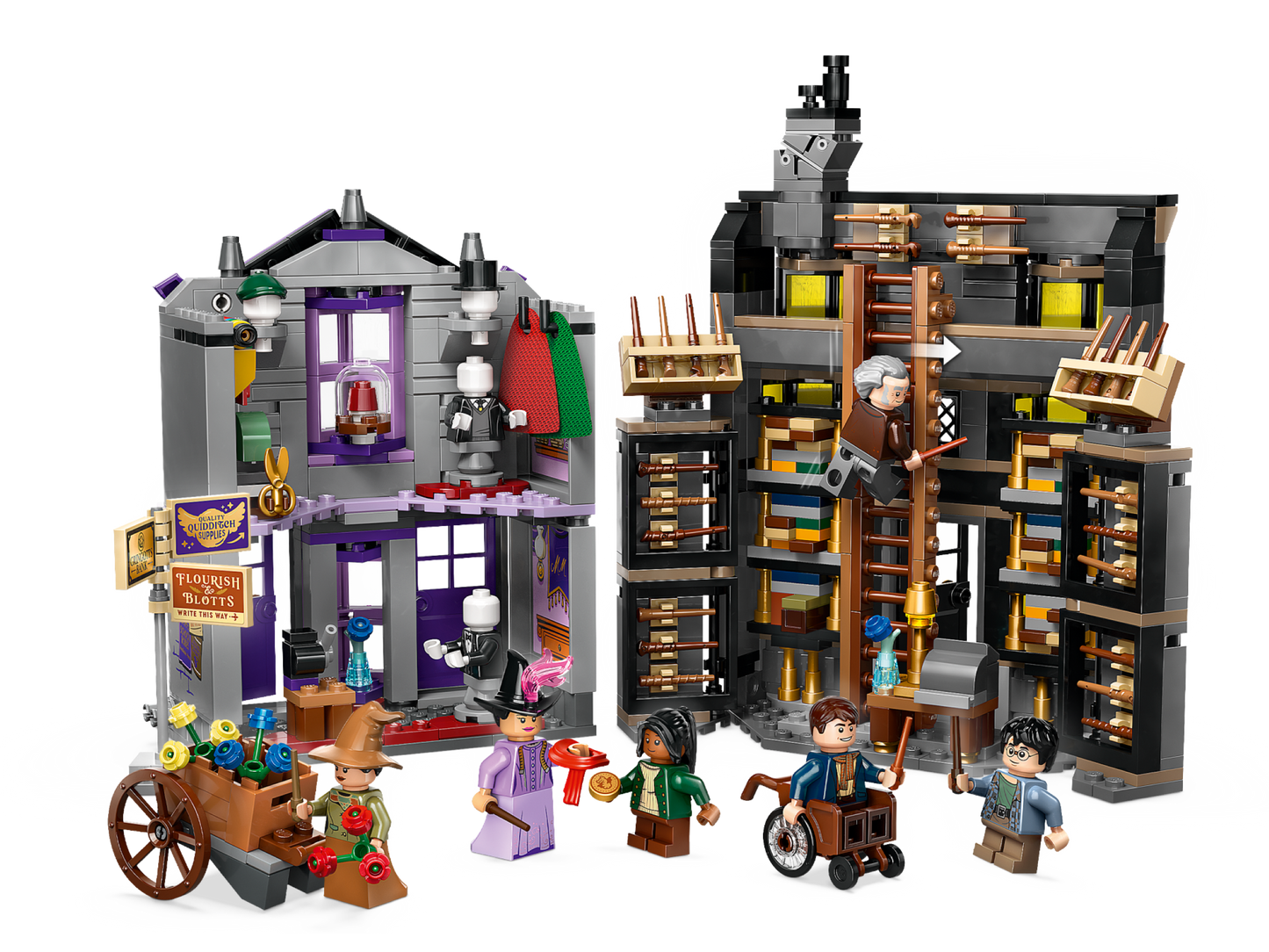 LEGO 76439 Olivander e Madama McClan: Abiti per tutte le occasioni