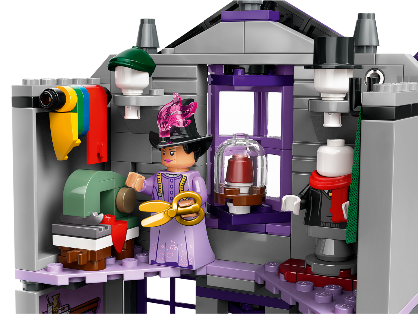 LEGO 76439 Olivander e Madama McClan: Abiti per tutte le occasioni