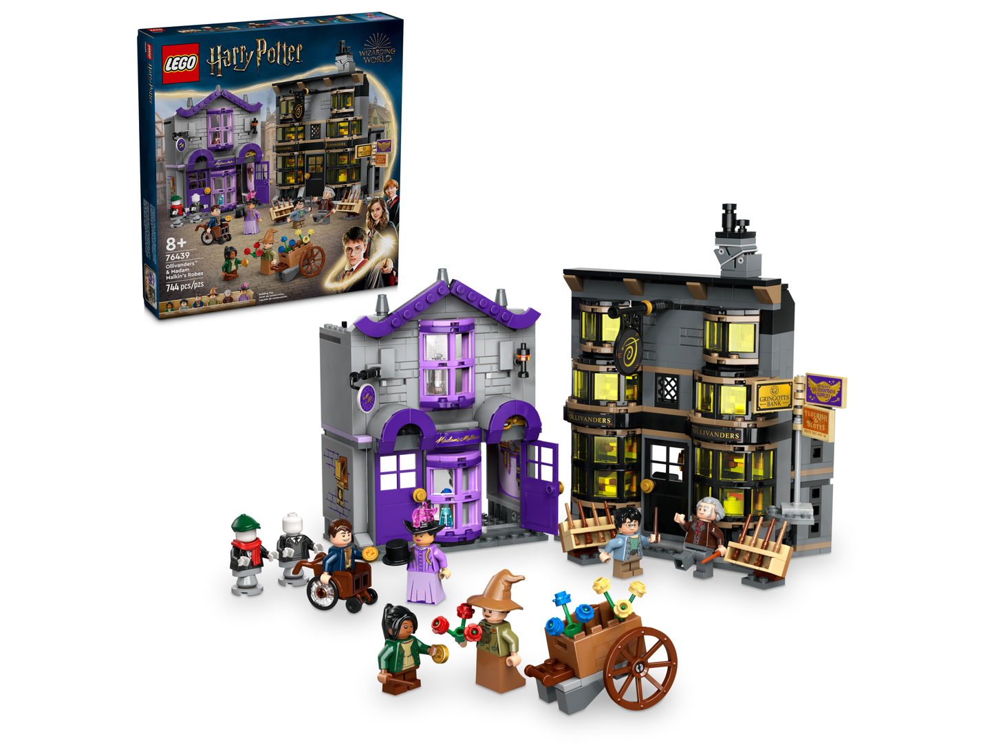 LEGO 76439 Olivander e Madama McClan: Abiti per tutte le occasioni