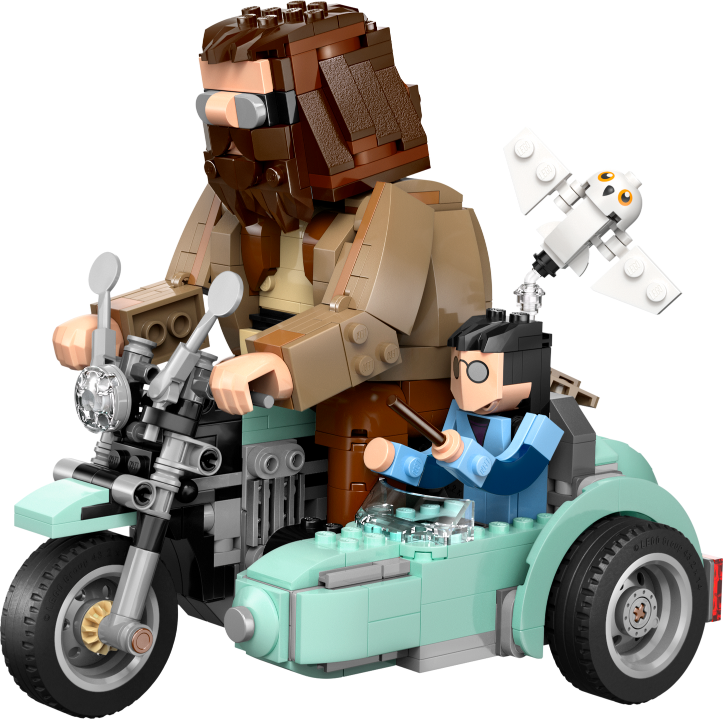 LEGO 76443 Giro sul sidecar di Hagrid™ e Harry
