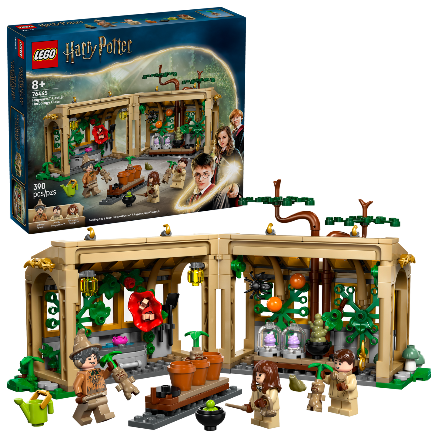 LEGO 76445 Castello di Hogwarts: lezione di erbologia