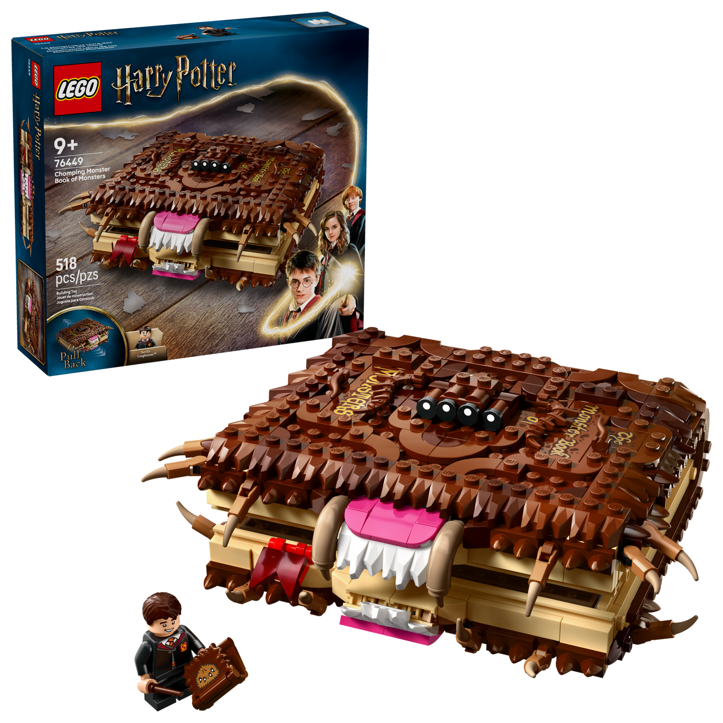 LEGO 76449 Il Libro Mostro dei mostri azzannante