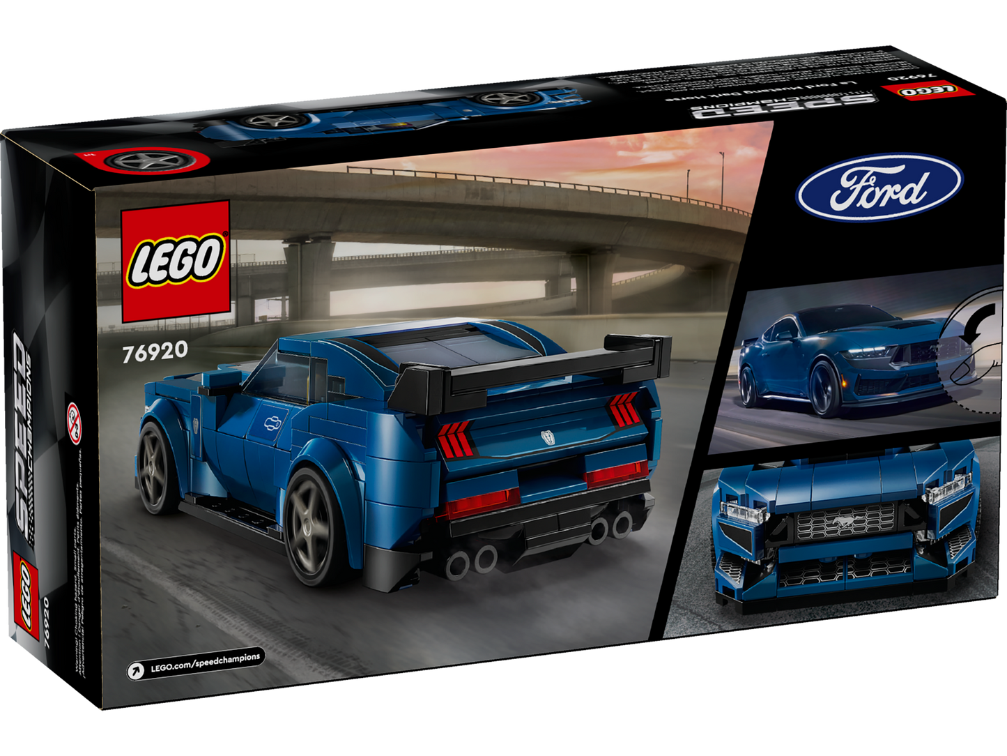 LEGO 76920 Auto sportiva Ford Mustang Dark Horse