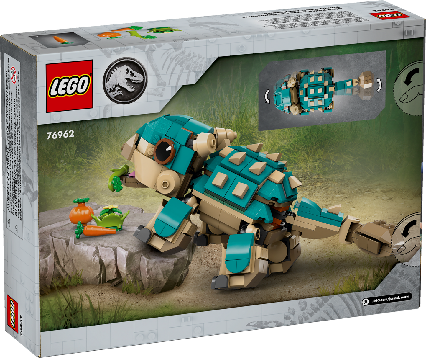 LEGO 76962 Baby Bumpy: anchilosauro